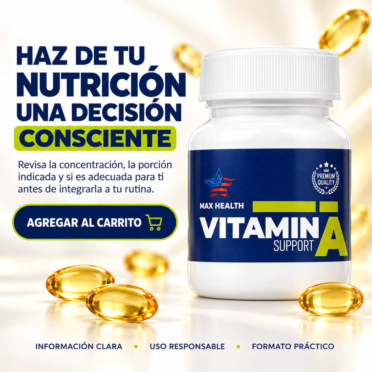 Vitamin A Support — Max Health Nutrition