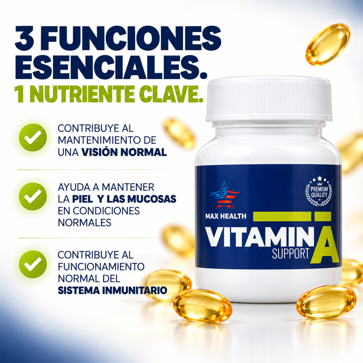 Vitamin A Support — Max Health Nutrition