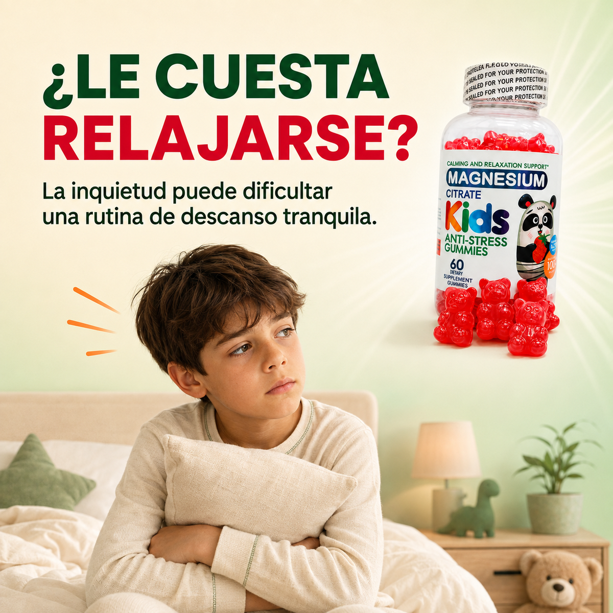 GOMITAS RELAJANTES DE MAGNESIO