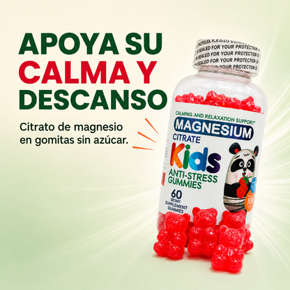 GOMITAS RELAJANTES DE MAGNESIO