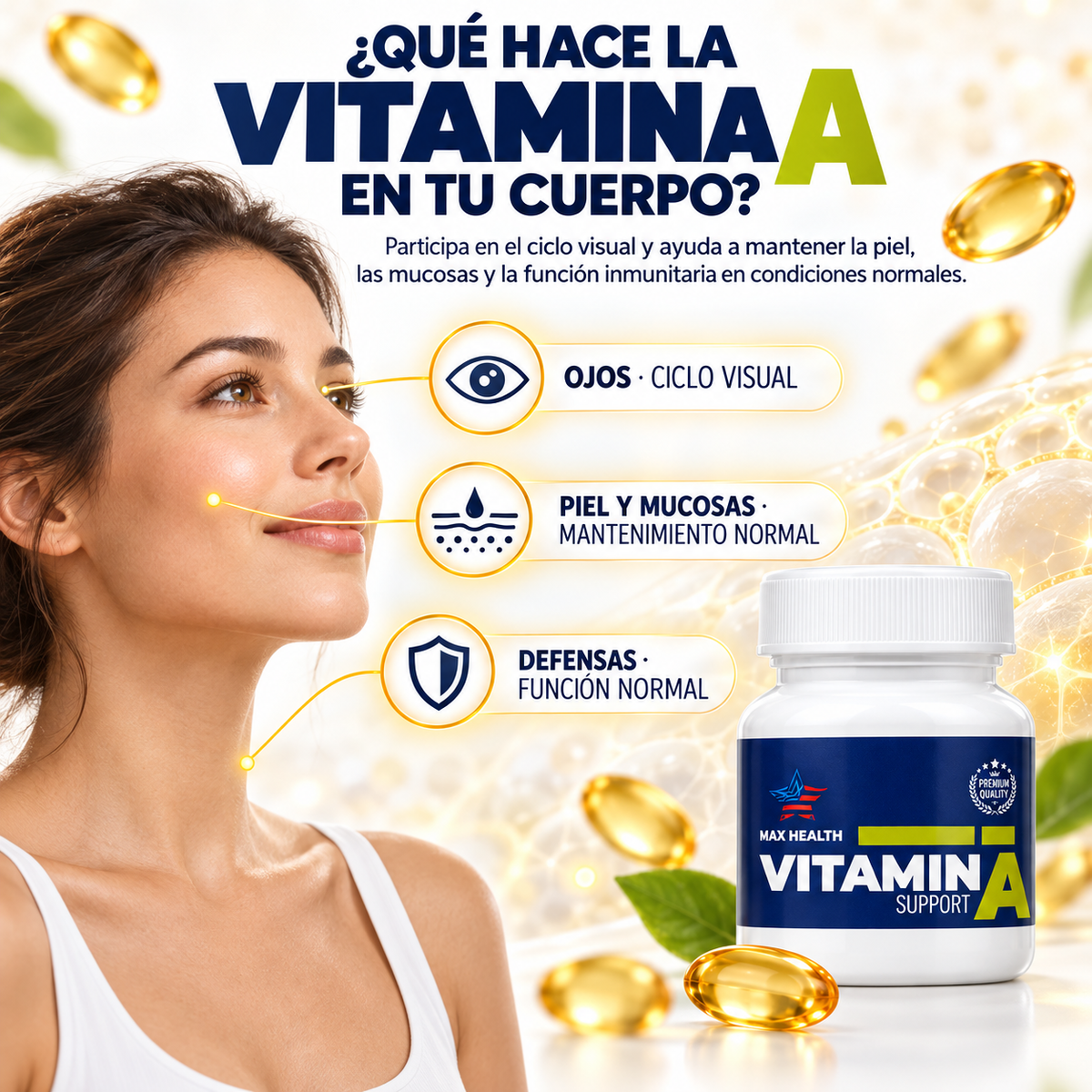 Vitamin A Support — Max Health Nutrition